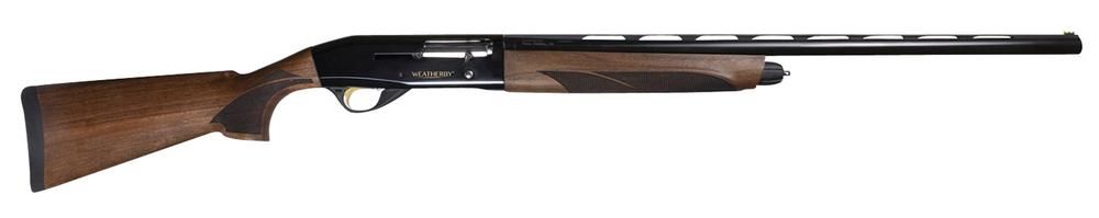 Weatherby EUP1228PGM Element Upland 12 Gauge 3 41 28 High Polished Black Chrome Lined BarrelReceiver Oiled Walnut Stock Includes 4 Chokes