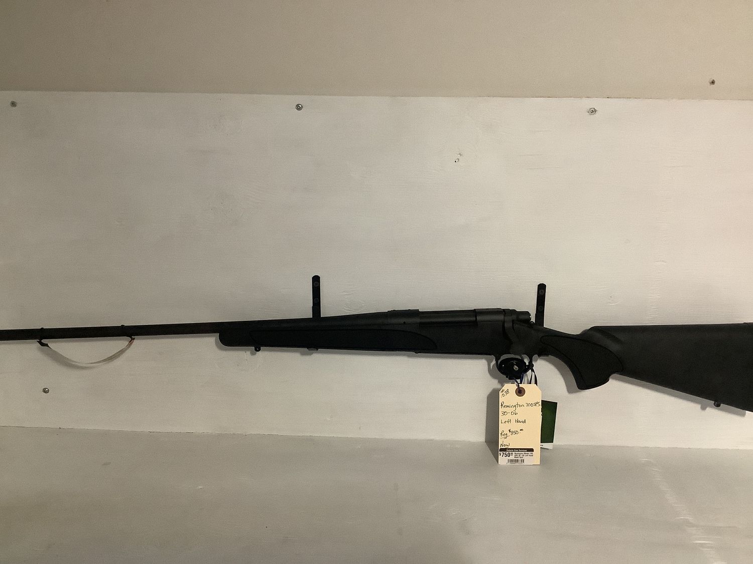 Remington Model 700 SPS 30-06 Left Hand Black Synthetic Stock