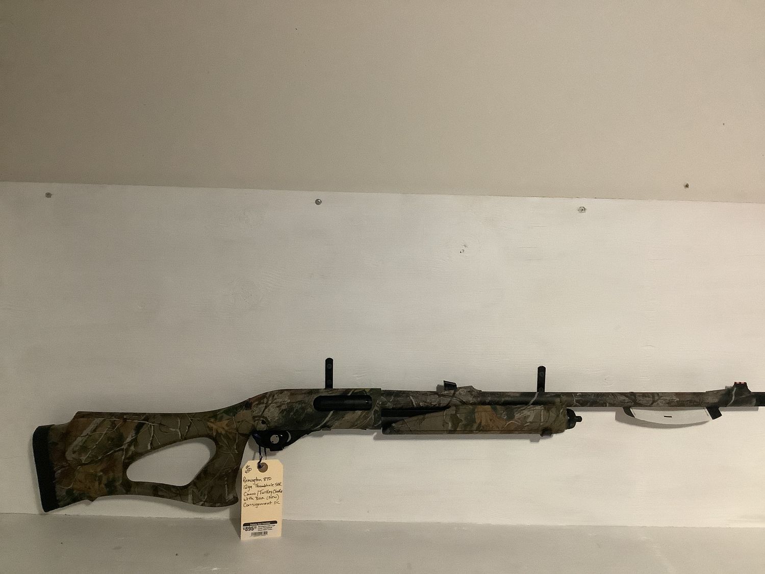 Remington 870 12ga Camo Thumbhole Stock With Turkey Choke/Box