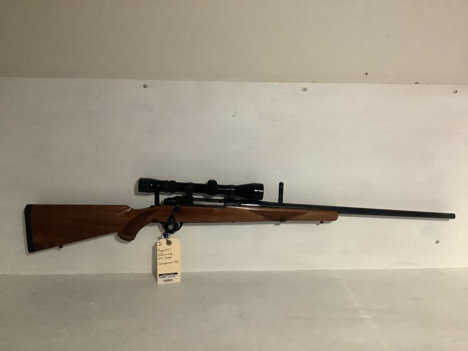 Ruger M77 338 win mag With Scope