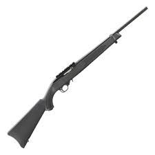 Ruger 10/22  22 LR Black Synthetic Stock Blued 18.5&quot; Barrel #31210