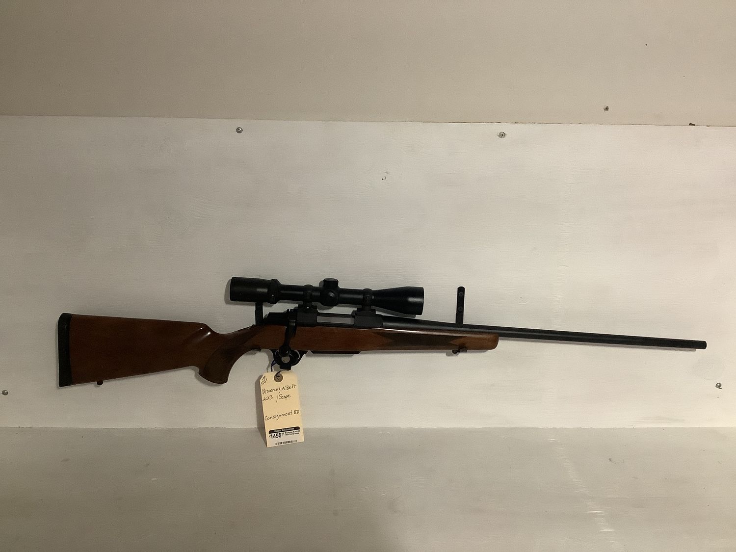 Browning A Bolt 223 With Burris Scope