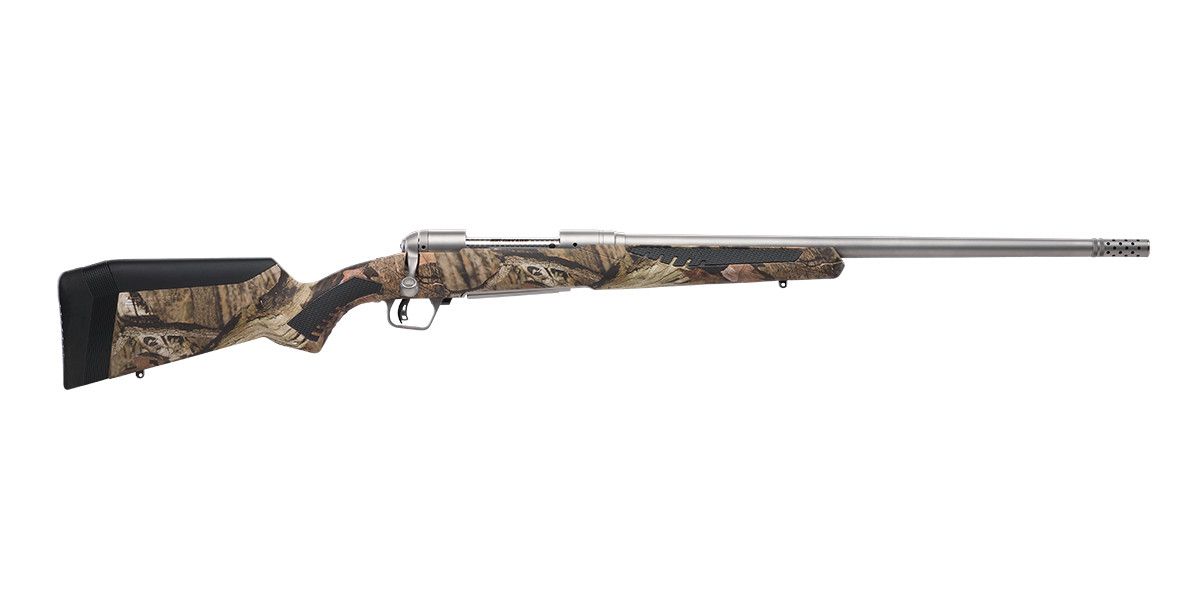 SALE  Savage 57045 110 Bear Hunter 300 Win Mag Stainless Fluted Barrel With Muzzle Break Camo Stock Reg 1469.00