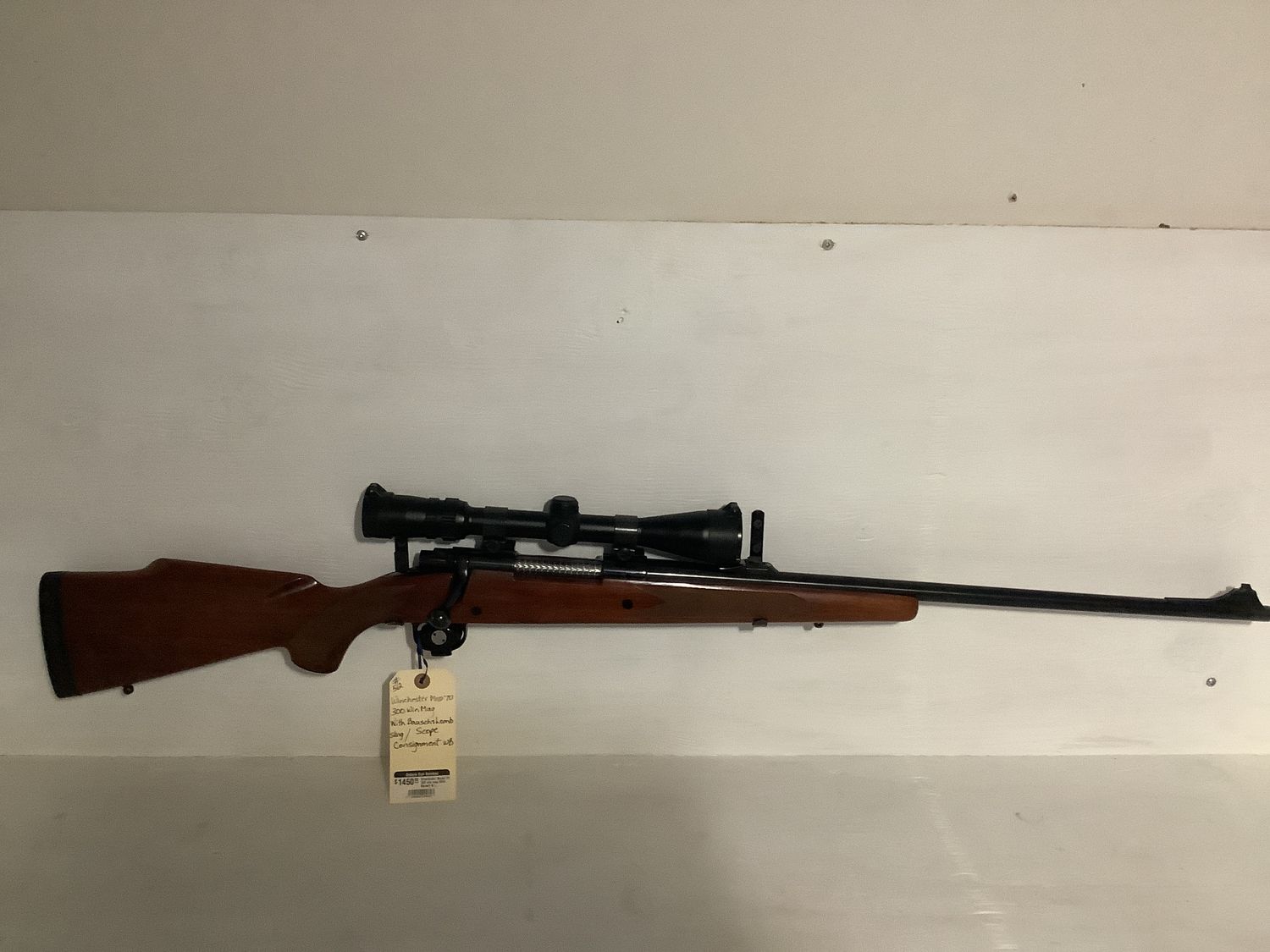 Winchester Model 70 300 win mag With Bausch &amp; Lomb Scope &amp; Sling