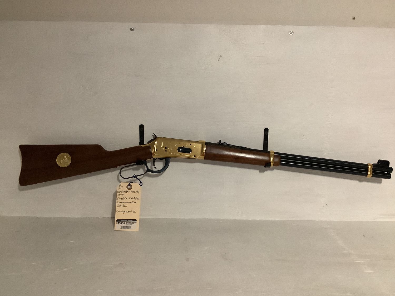Winchester Model 94 30-30 Klondike Gold Rush Commemorative With Box