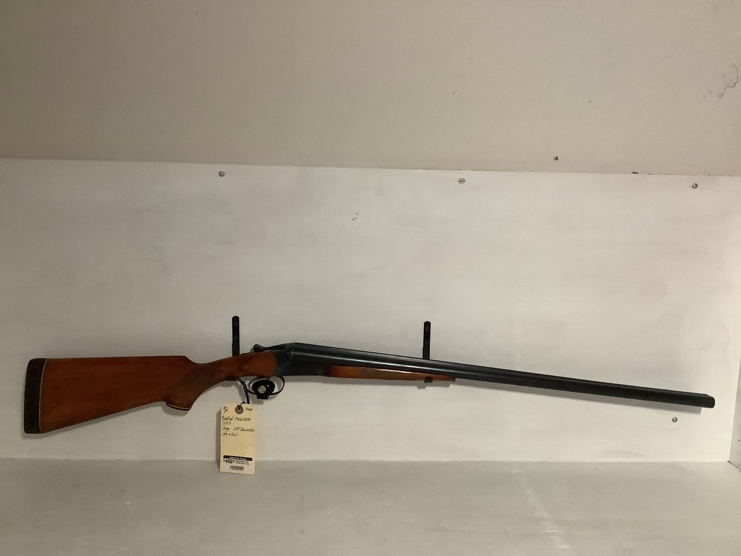 Baikal Model IJ58 Double Barrel 12ga