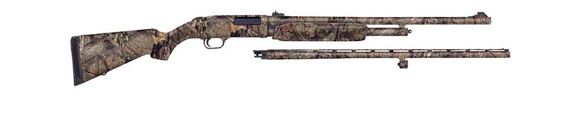 Mossberg 500 20ga Combo 26"Vent Rib Barrel & 24"Rifled Barrel With Sights Camo Pump-Action #54183 Mossberg 500 20ga Combo 26"Vent Rib Barrel & 24"Rifled Barrel With Sights Camo Pump-Action #54183