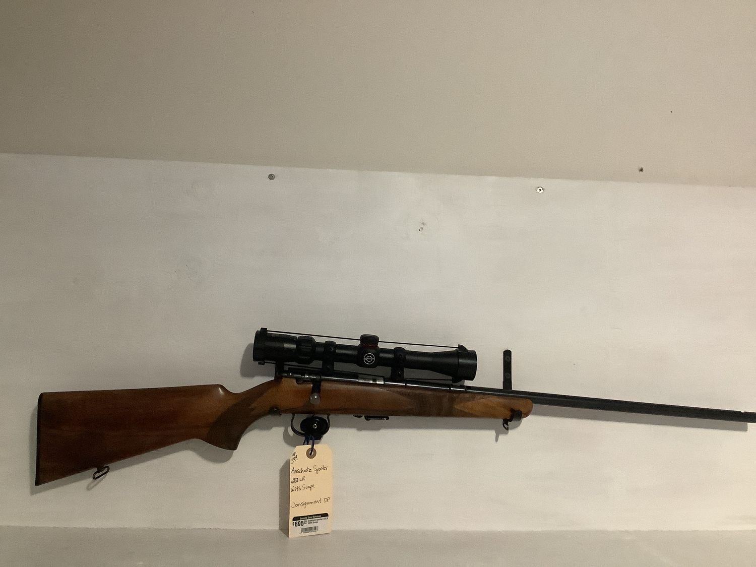 Anschutz Sporter 22LR With Scope Anschutz Sporter 22LR With Scope