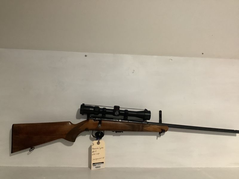 Anschutz Sporter 22LR With Scope Anschutz Sporter 22LR With Scope