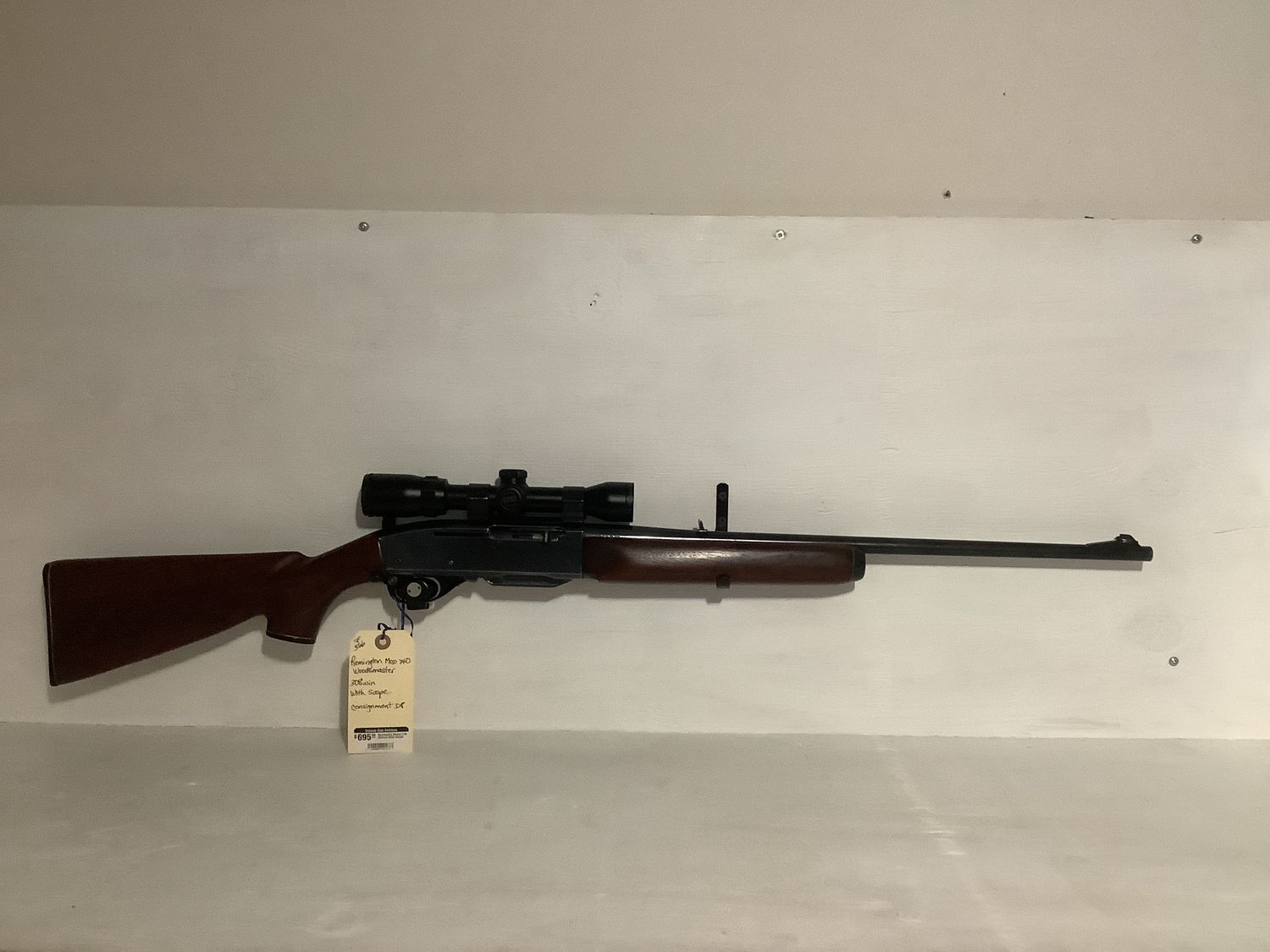 Remington Model 740 308win With Scope