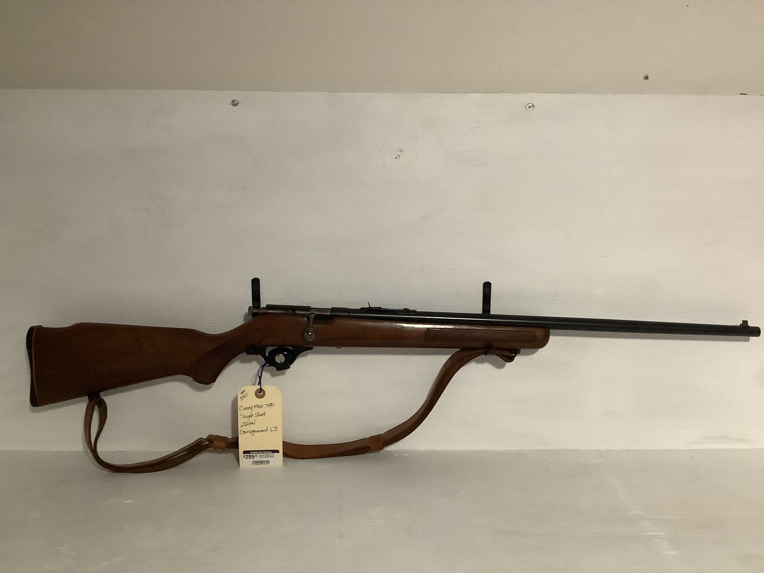 Cooey Model 750 .22 Calibre Single Shot Rifle – With Sling Cooey Model 750 .22 Calibre Single Shot Rifle – With Sling