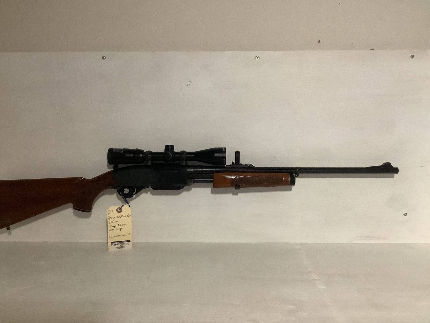 Remington Model 760 .308 Winchester Pump Action Rifle – With Scope Remington Model 760 .308 Winchester Pump Action Rifle – With Scope