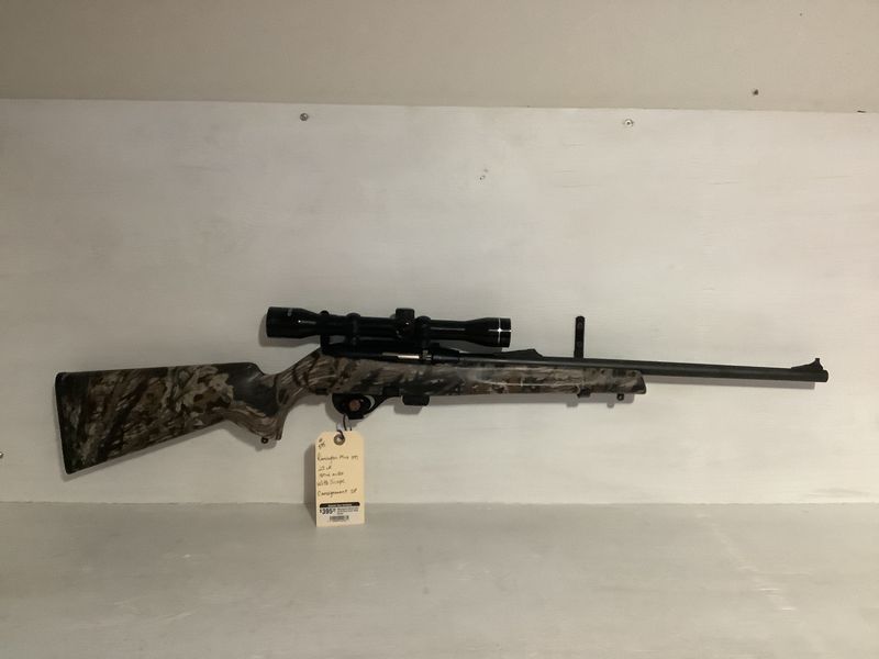 Remington Model 597 22LR Semi Auto With Scope Remington Model 597 22LR Semi Auto With Scope