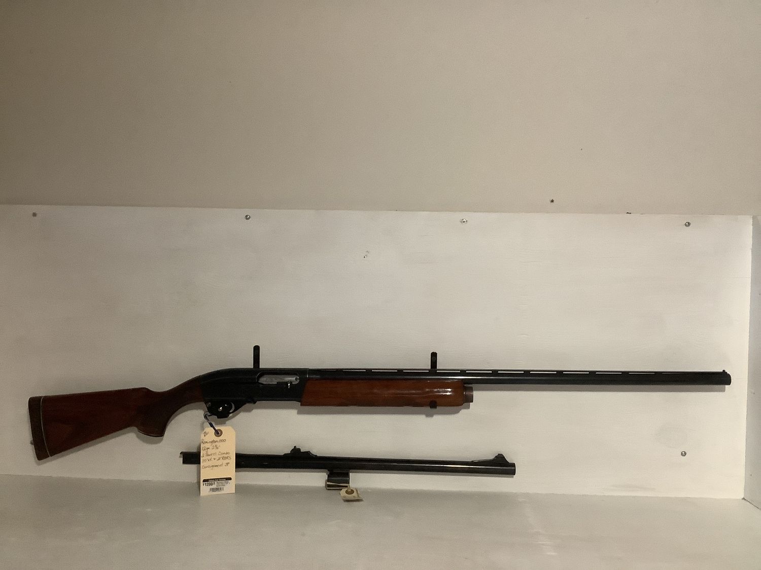 Remington Model 1100 12 Gauge 2¾" 2-Barrel Combo — 30" Vent Rib &amp; 21" Rifled Barrel