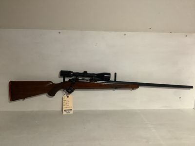 Ruger M77 220 Swift Heavy Barrel With Scope