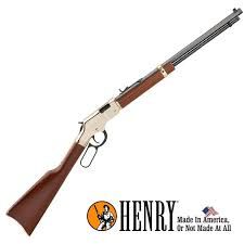 Henry Golden Boy Large Loop Rifle .22 WMR 11rd Capacity 20" Barrel Walnut Stock
