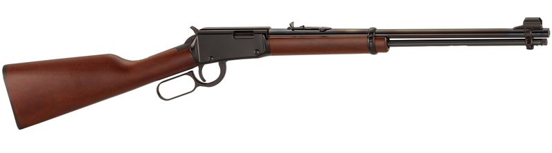 HENRY H001 22LR LEVER-ACTION BLUED ROUND BARREL WALNUT STOCK