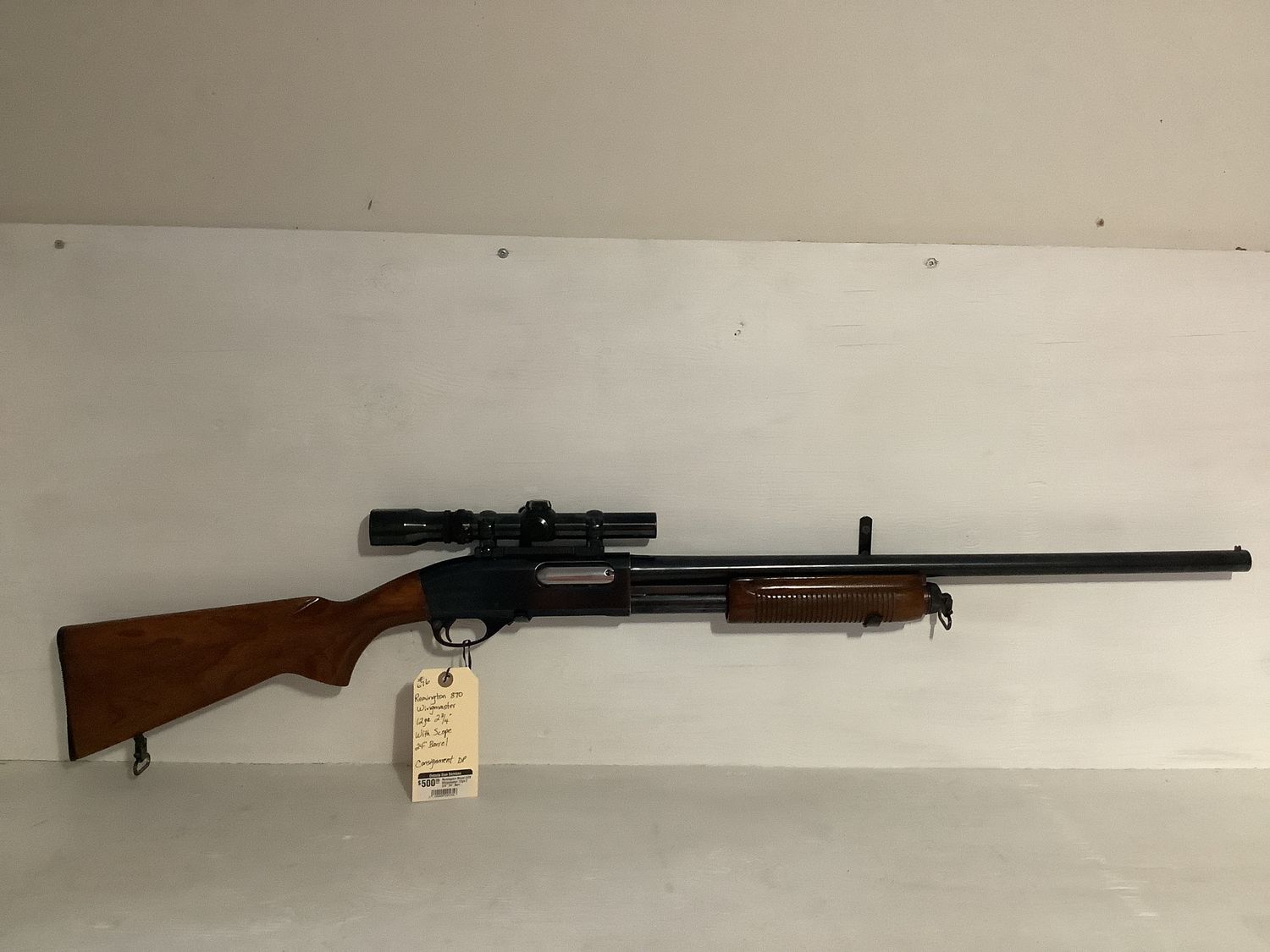 Remington Model 870 Wingmaster 12ga 2 3/4" 24" Barrel With Scope Remington Model 870 Wingmaster 12ga 2 3/4" 24" Barrel With Scope