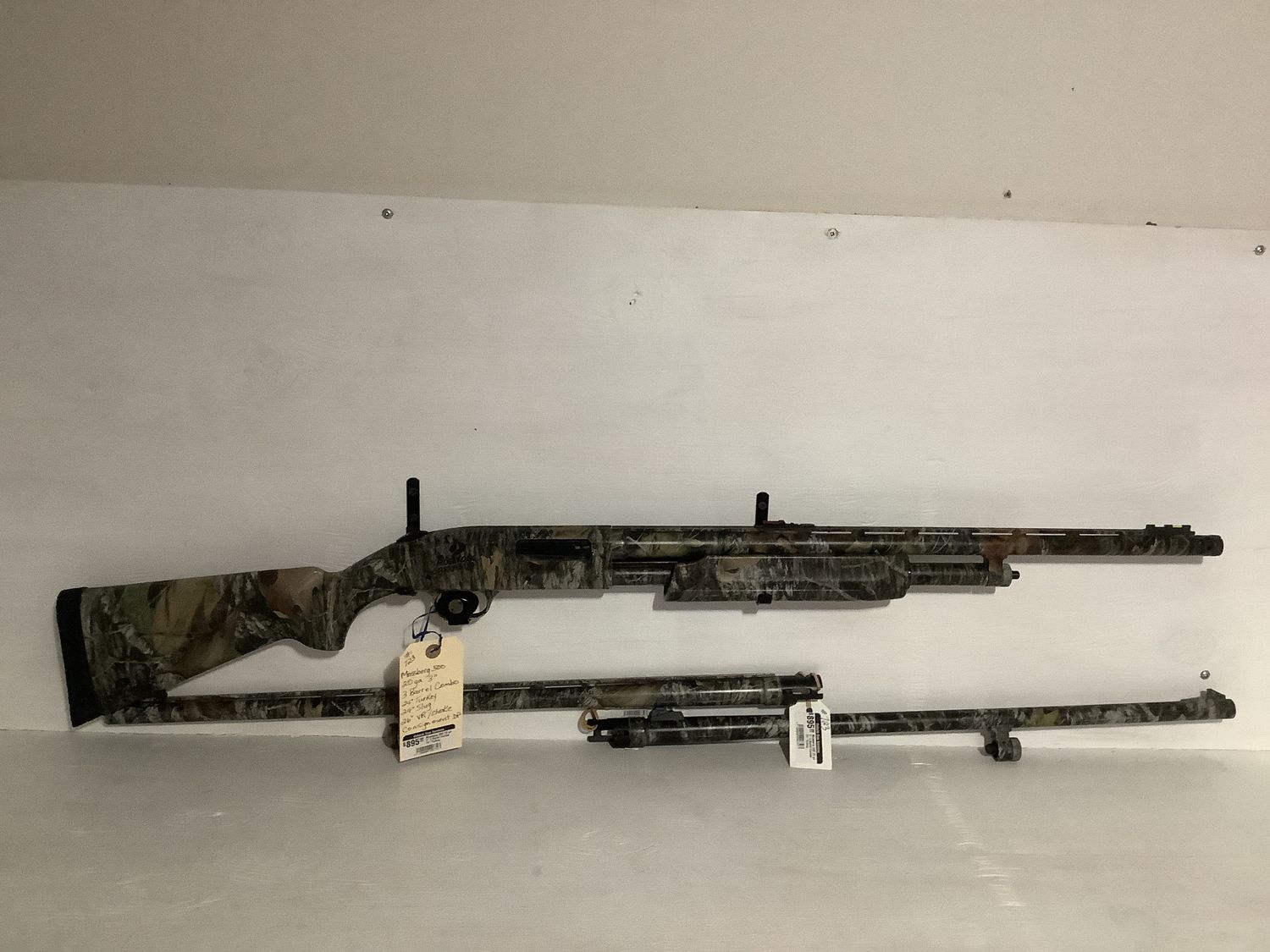Mossberg 500 20ga 3" 3-Barrel Combo — Very Good Condition