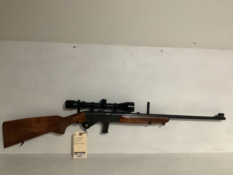 CIL Made By Anschutz 22 LR Semi Auto With 3x9 Scope CIL Made By Anschutz 22 LR Semi Auto With 3x9 Scope