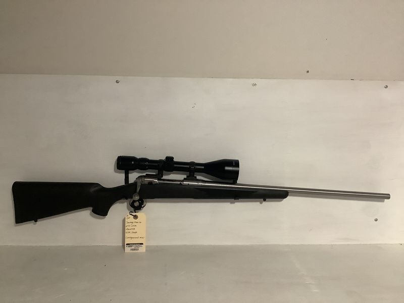 Savage Model 16 .270 WSM Stainless Barrel — Black Stock WAS $1000.00 SAVE $50