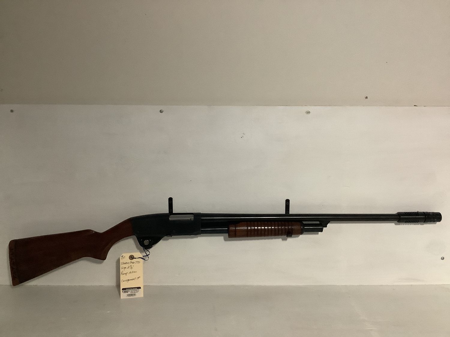Stevens Model 77D 12ga 2 3/4" Pump Action With Poly Choke