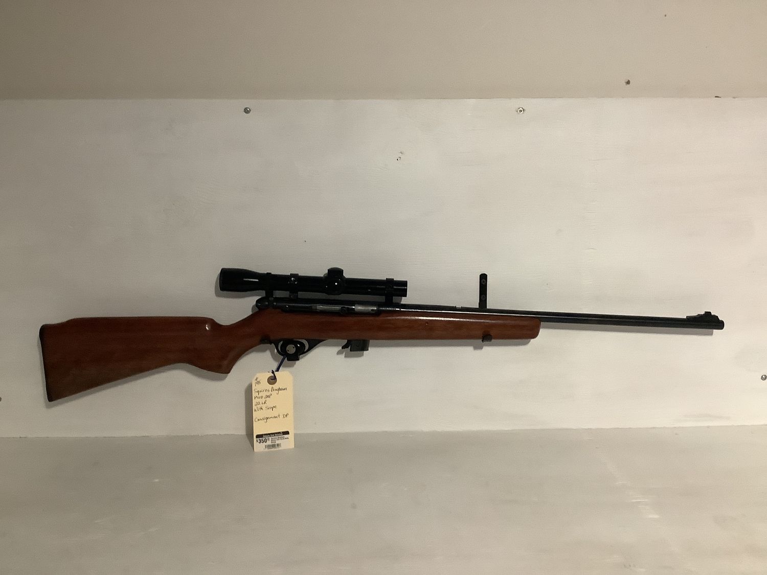 Squires Bingham Model 20P 22LR With Scope
