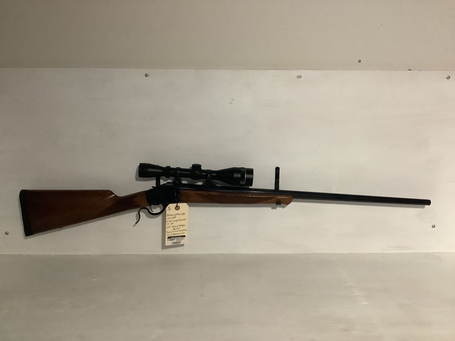 Browning Model 1885 .22-250 With Leupold VX-II 4–12x Scope — Very Good Condition