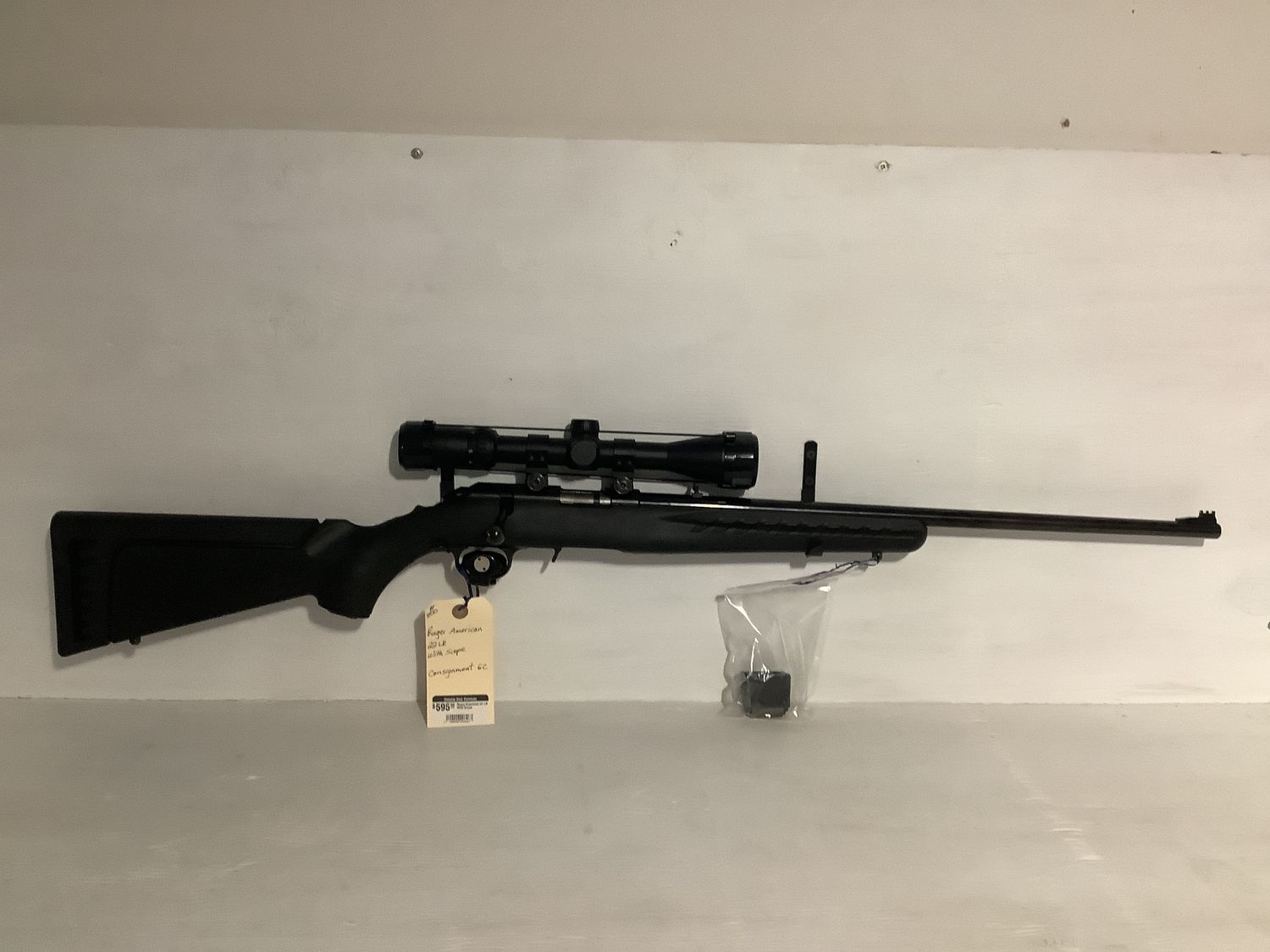 Ruger American 22 LR With Scope