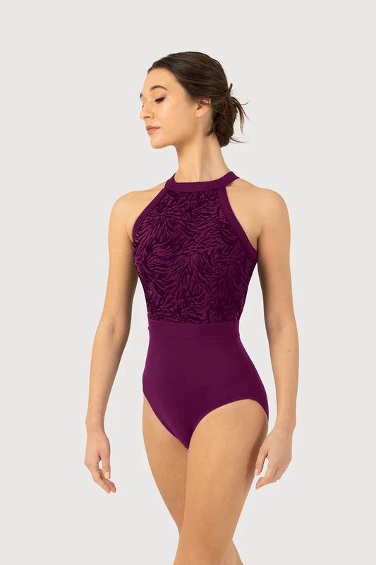Bloch Kayla Open Back Womens Halter Leotard
