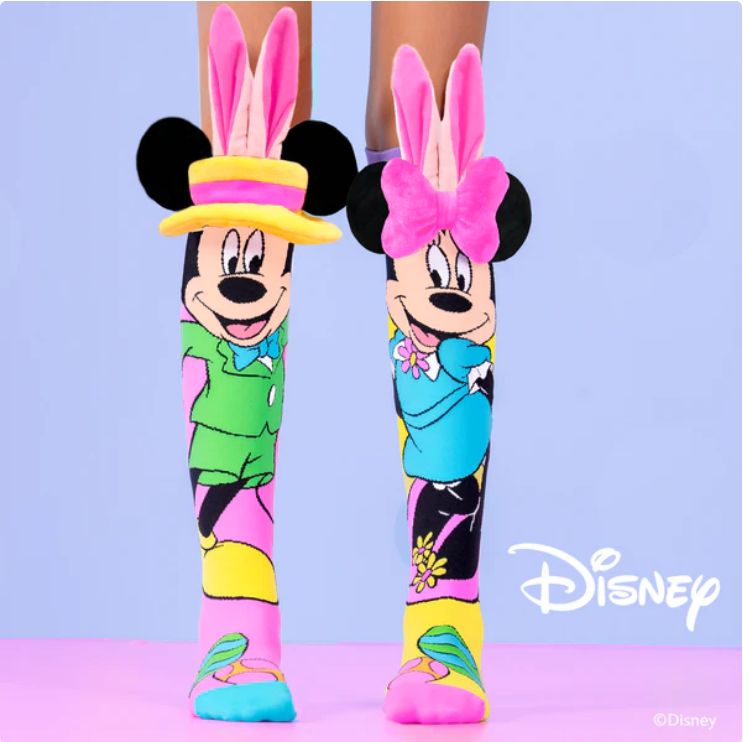 Easter Mickey &amp; Minnie socks
