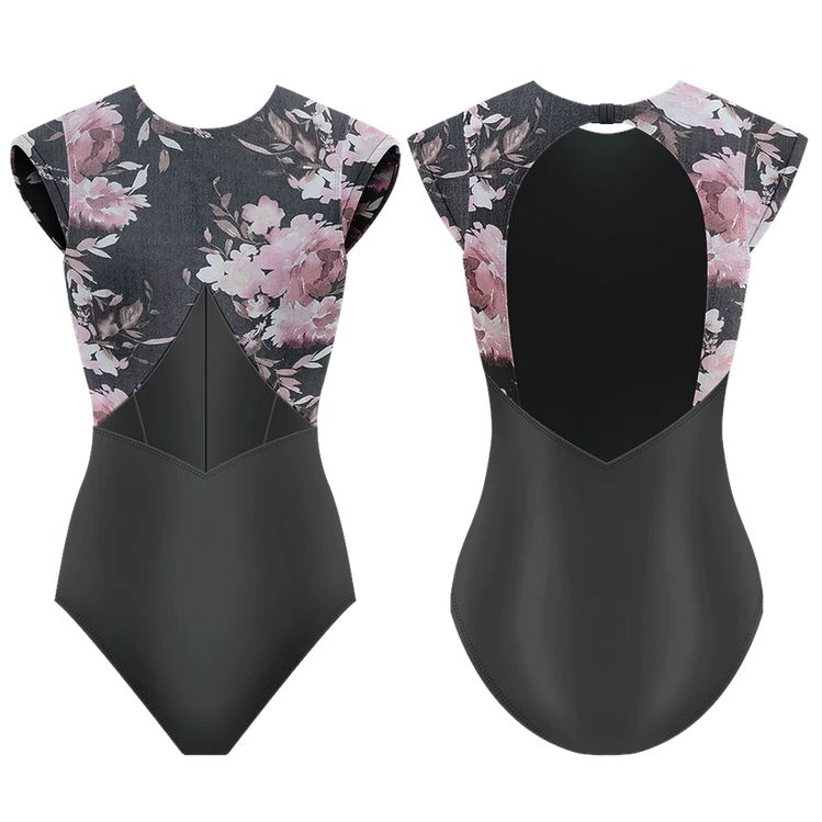 Merveille Jet Dahlia Leotard