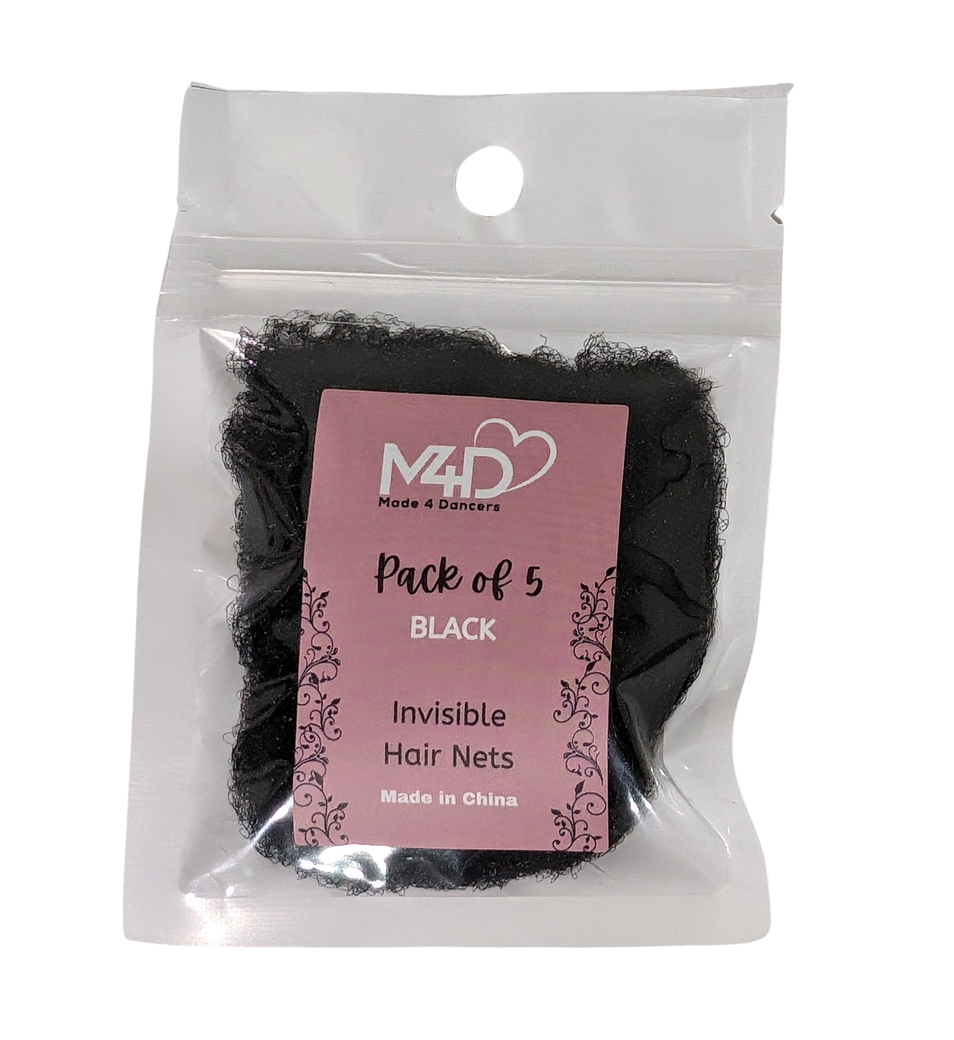 Invisible Hair Nets, Colour: Black