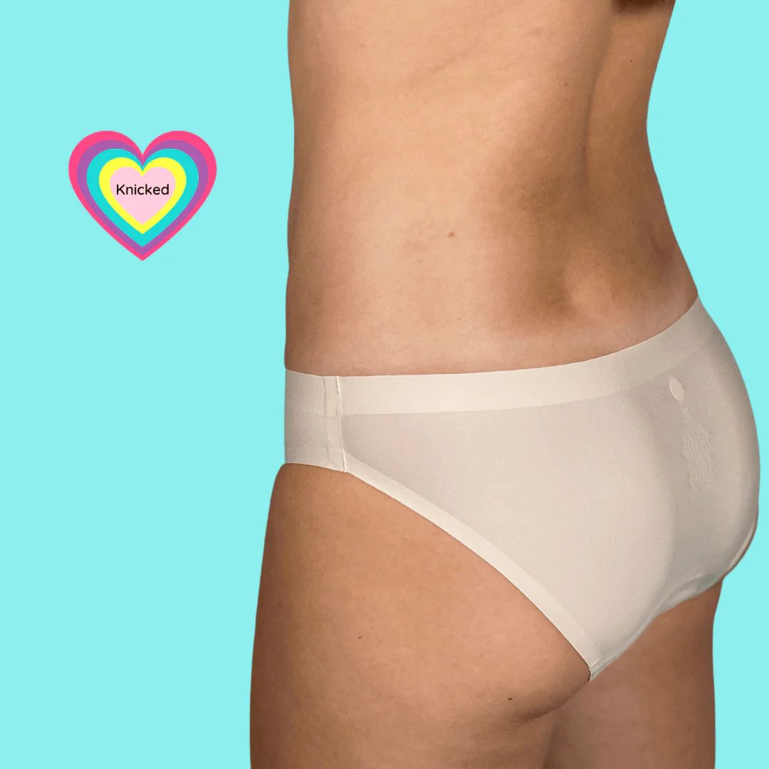 Dance Seamless Period Underwear, Size: S/M, Colour: Beige