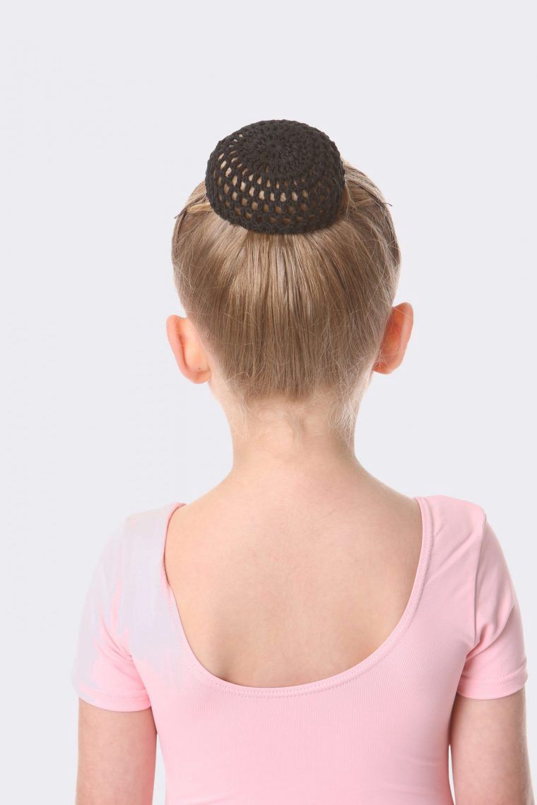 Crochet Bun Net, Colour: Black