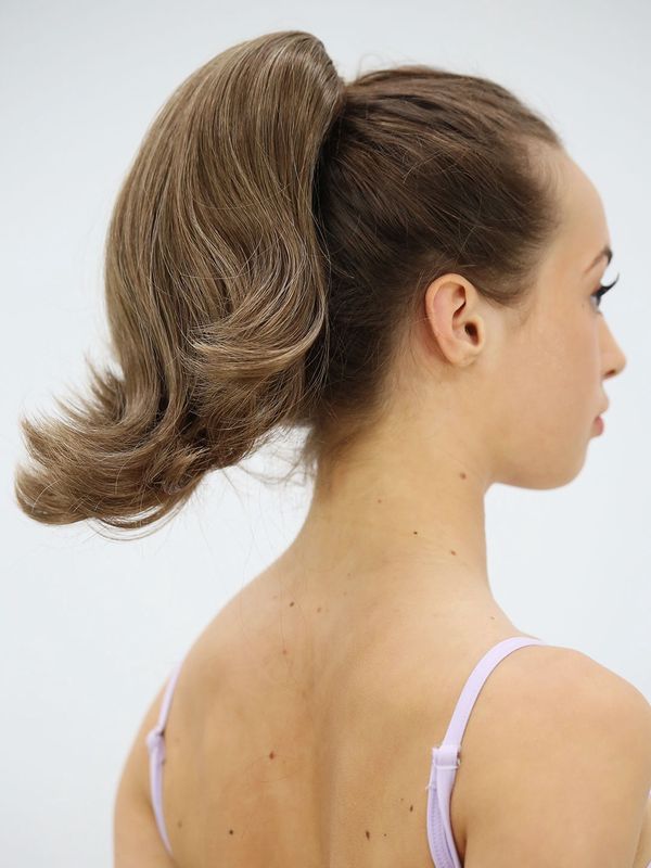 Short Flick Pony Tail