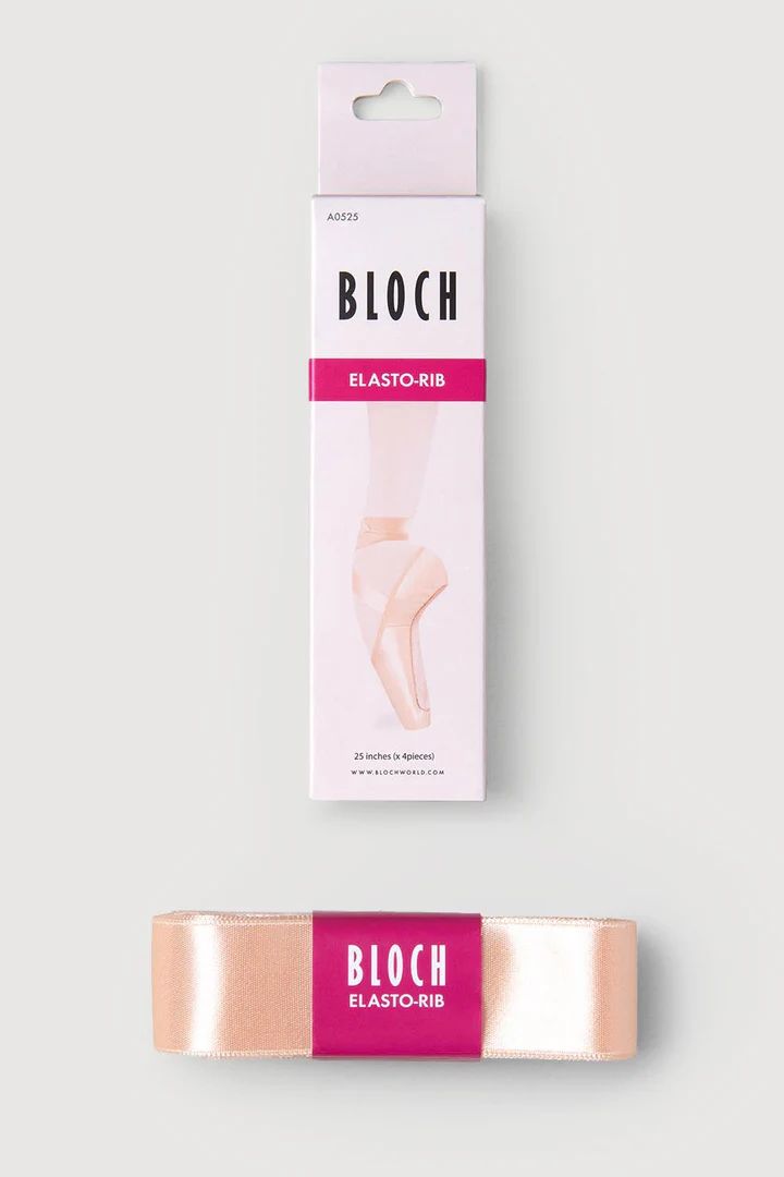 Bloch Elastorib Pointe Shoe Ribbon