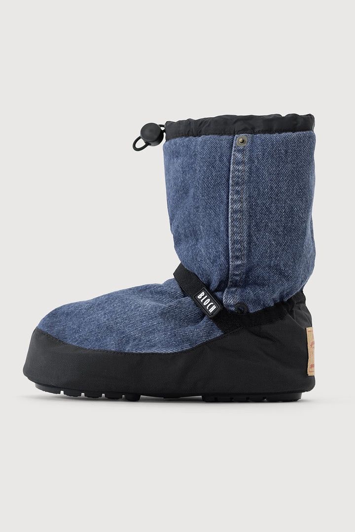 Bloch Denim Warm Up Bootie, Size: XLG