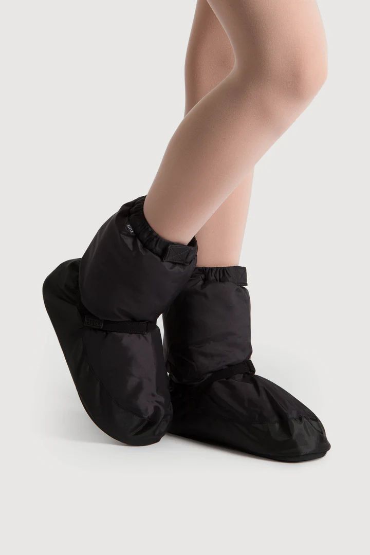 Bloch Child Warmup Booties, Colour: Black, Size: Child Small
