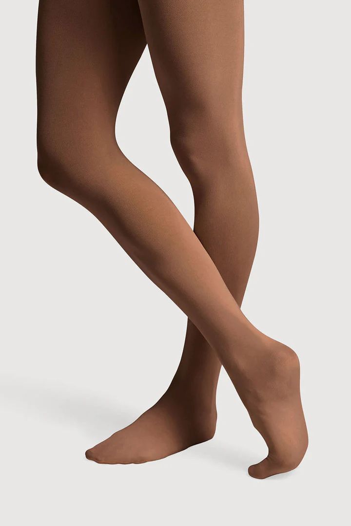 Bloch Contoursoft Footed Tights, Colour: Cocoa, Size: Adult Large/XLarge