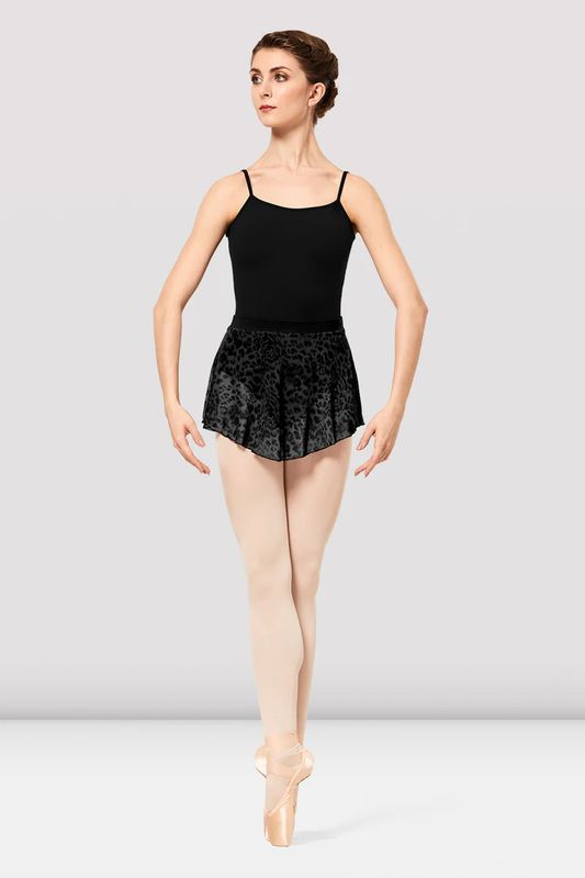 Bloch Janise Animal Printed Mesh Womens Skirt