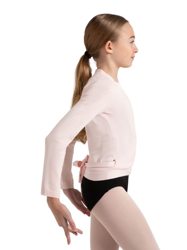 Childrens Soft Knit Wrap Sweater