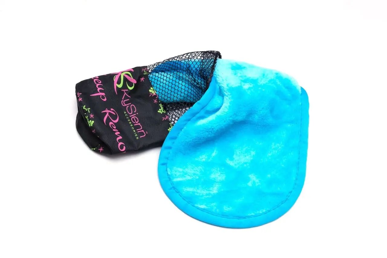 KySienn MakeUp Remover Cloth, Colour: Blue