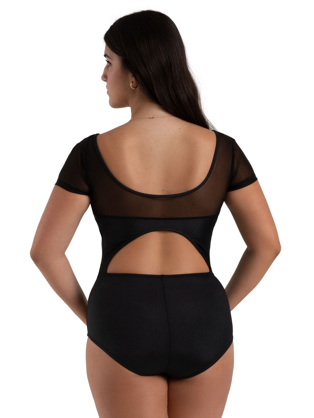 Chryssa Leotard, Colour: Black, Size: Adult Small