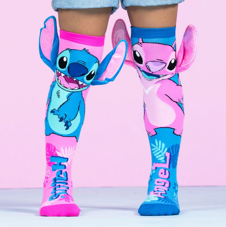 Stitch &amp; Angel Socks, Size: 6-99 Years