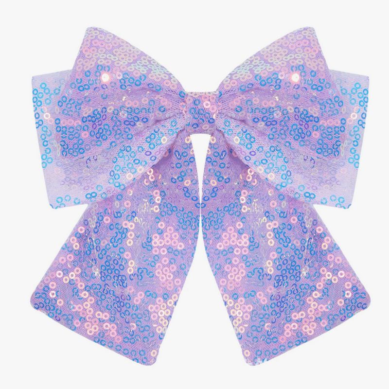 Sequin Bow Clips