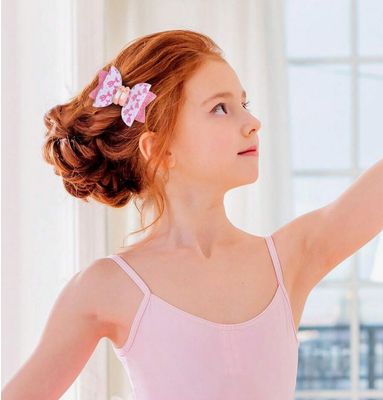 Ballet shoe Hair Clips