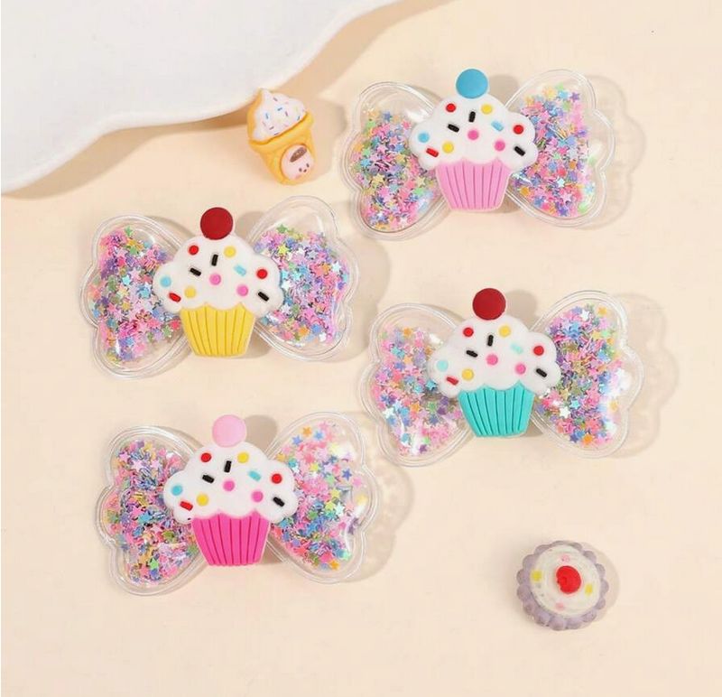 Confetti Bow Clips