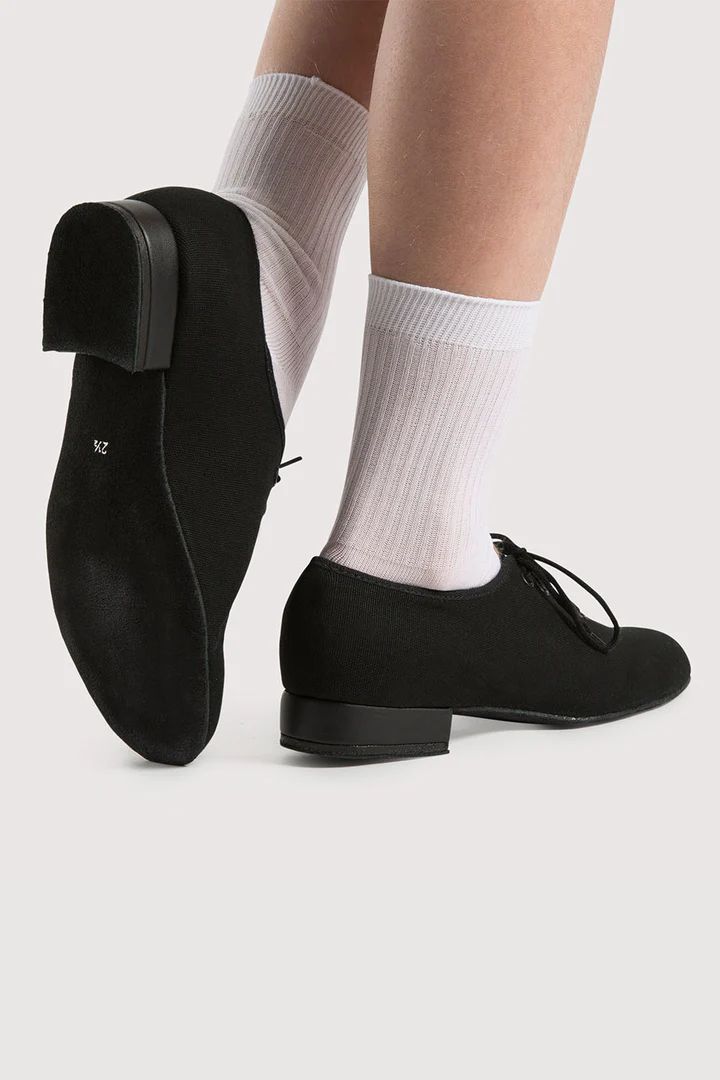 Bloch Karacta Boys Youth Canvas Shoe, Colour: Black, Size: 4