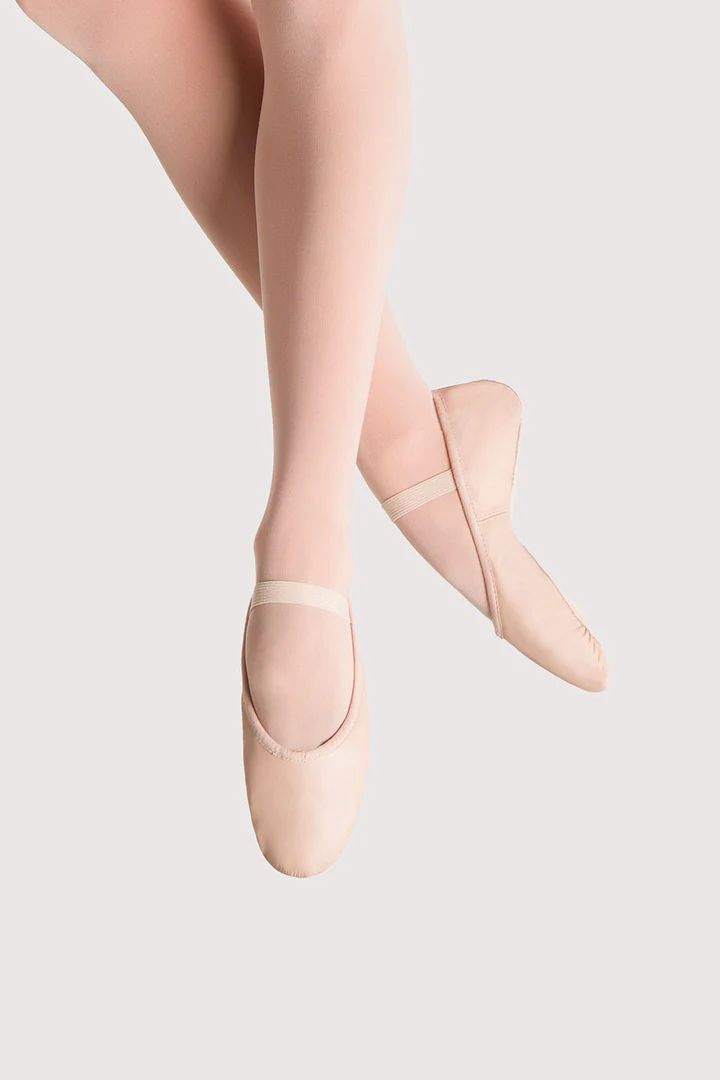Bloch Prolite II Canvas Womens Ballet Shoe, Size: 4, Width: A, Colour: Pink